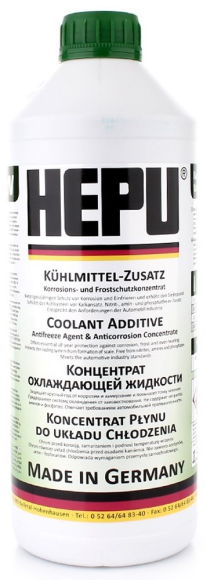 Hepu Antifreeze Зеленый G11