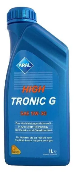 Моторное масло Aral High Tronic G 5W-30