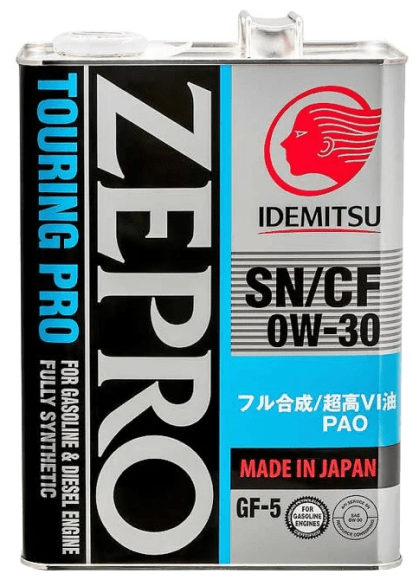 IDEMITSU ZEPRO Touring PRO SN/GF-5 0W-30