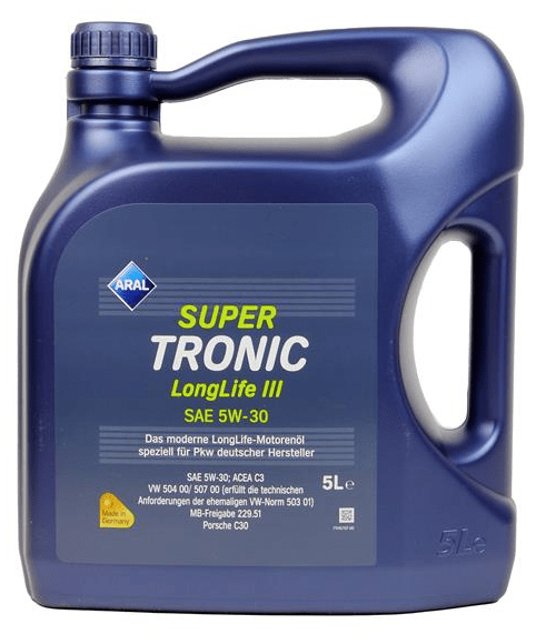 Моторное масло Aral Super Tronic LL III 5W-30