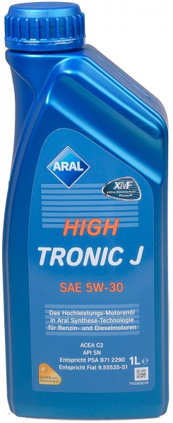 Моторное масло Aral High Tronic J 5W-30