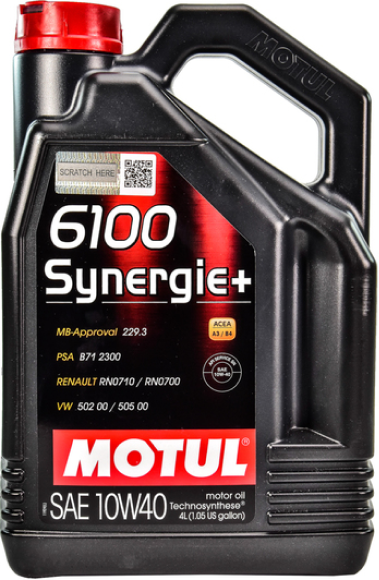 Motul 6100 SYNERGIE+ 10W-40
