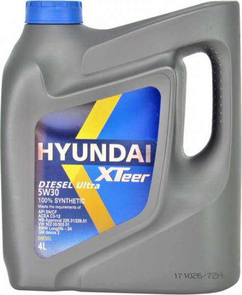 HYUNDAI XTeer Diesel Ultra SN/CF 5W-30