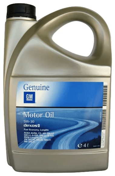 GM Motor Oil Dexos2 5W-30