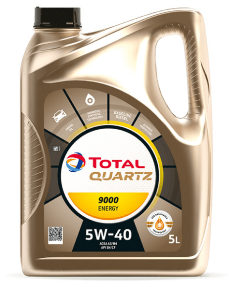 Моторное масло Total Quartz 9000 Energy 5W-40