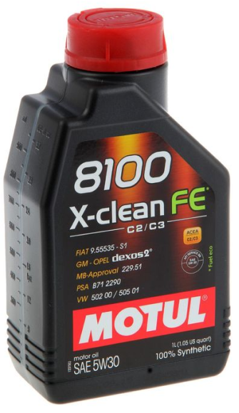 Motul 8100 X-CLEAN FE 5W-30