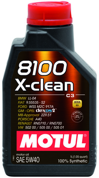 Motul 8100 X-CLEAN 5W-40