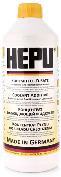 Hepu Antifreeze Желтый G11