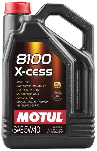 Моторное масло Motul 8100 X-CESS 5W-40