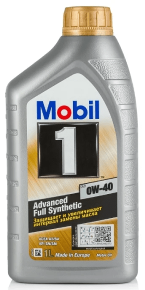Моторное масло Mobil 1 Fully Synthetic 0W-40