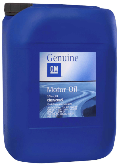 GM Motor Oil Dexos2 5W-30