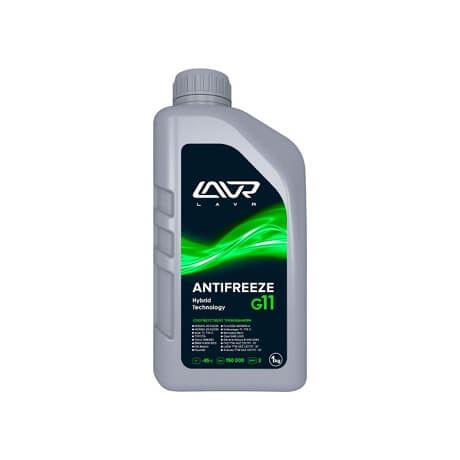 Охлаждающая жидкость ANTIFREEZE LAVR -45°C (G11)