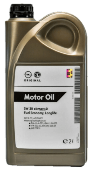 GM Motor Oil Dexos2 5W-30