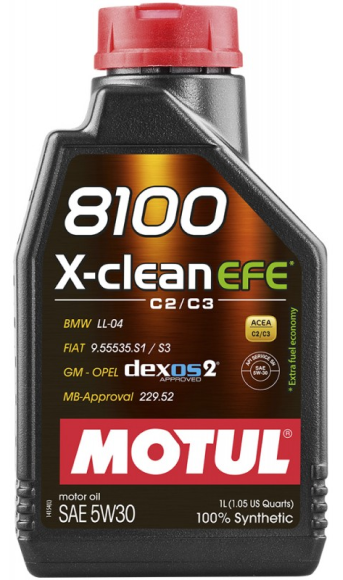 Motul 8100 X-CLEAN EFE 5W-30