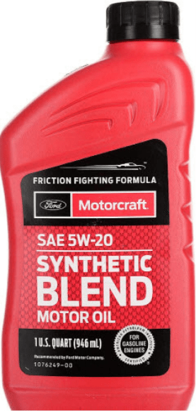 Ford Motorcraft Synthetic Blend 5W-20