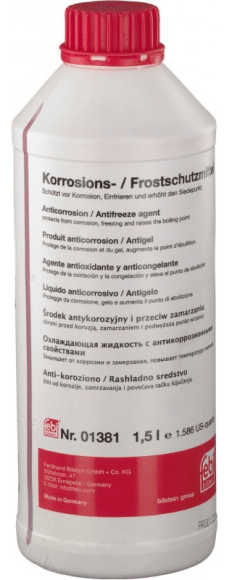 Febi Аntifreeze Красный G12