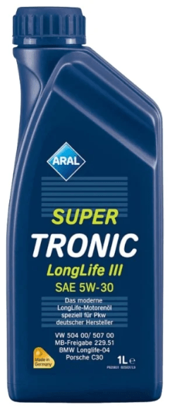 Моторное масло Aral Super Tronic LL III 5W-30