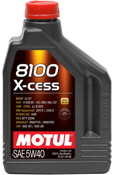 Моторное масло Motul 8100 X-CESS 5W-40