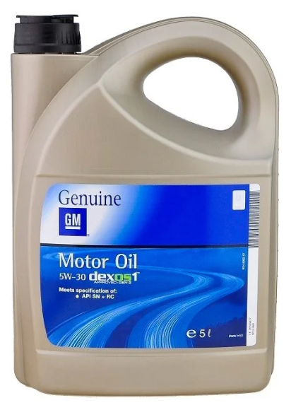 GM Motor Oil Dexos1 5W-30