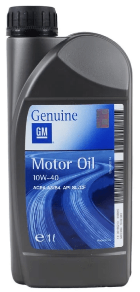Моторное масло GM Motor Oil 10W-40