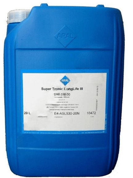 Моторное масло Aral Super Tronic LL III 5W-30