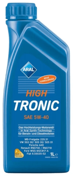 Моторное масло Aral High Tronic 5W-40