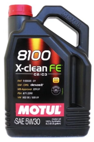 Motul 8100 X-CLEAN FE 5W-30