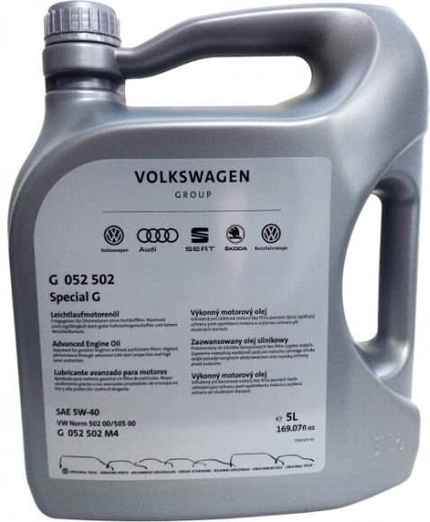Моторное масло VAG Special G 5W-40