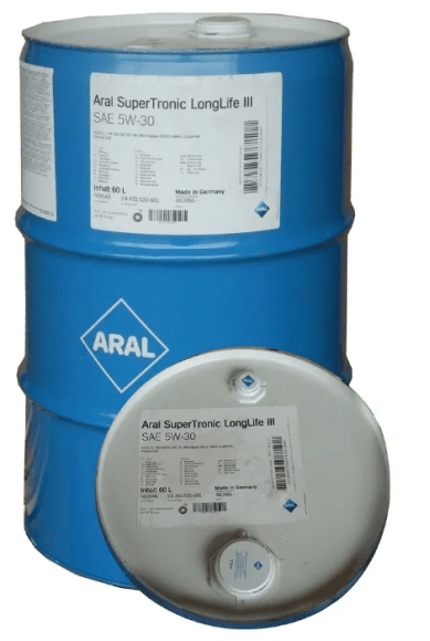 Моторное масло Aral Super Tronic LL III 5W-30