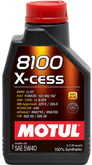 Моторное масло Motul 8100 X-CESS 5W-40