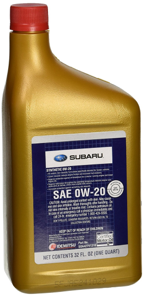 Subaru Motor Oil 0W-20