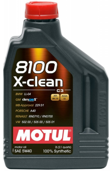 Motul 8100 X-CLEAN 5W-40