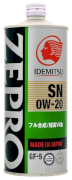 IDEMITSU ZEPRO Ecomedalist SN/GF-5 0W-20