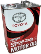 Моторное масло Toyota Motor Oil SP 0W-20