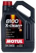 Моторное масло Motul 8100 X-CLEAN+ 5W-30