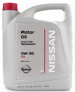 Моторное масло Nissan Motor Oil C4 (DPF) 5W-30